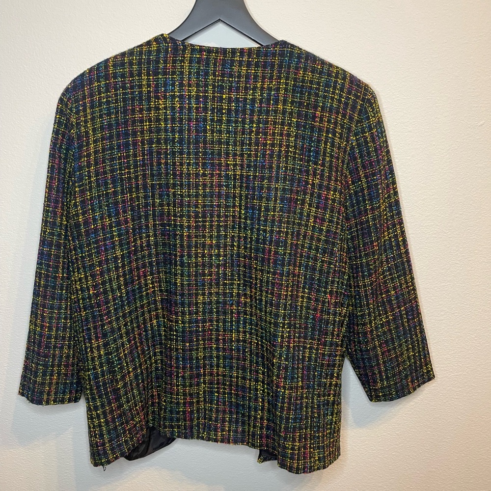 Willow Ridge Multicolor Tweed Blazer - Picture 9 of 9